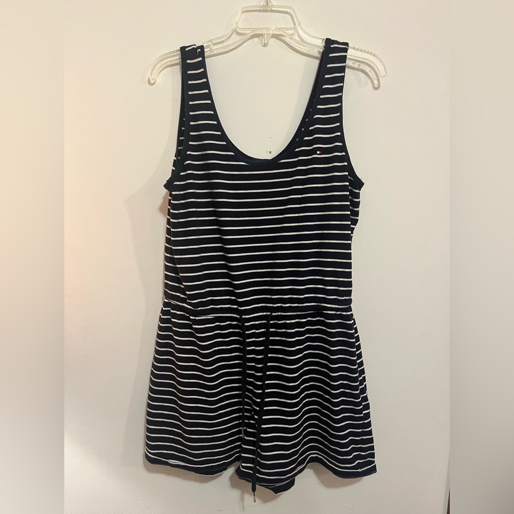 Tommy Hilfiger Nautical Striped Romper